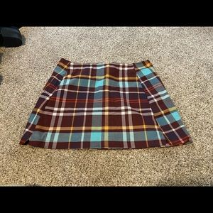 Plaid Urban Outfitters Mini Skirt